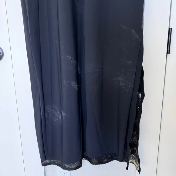 $1400 Chiara Boni La Petite Robe Scoop Neck Sequin Maxi Dress Gown Sz 10 - Picture 11 of 15